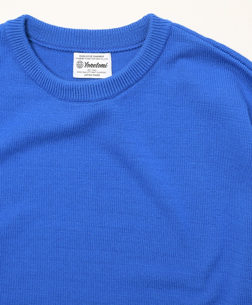 American Wool & Cotton Knit P/O Blue/ブルー 3(MEN)