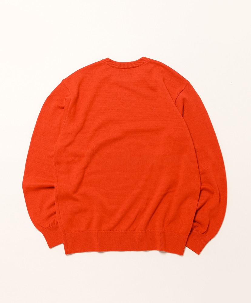 American Wool & Cotton Knit P/O Red/レッド 2(MEN)