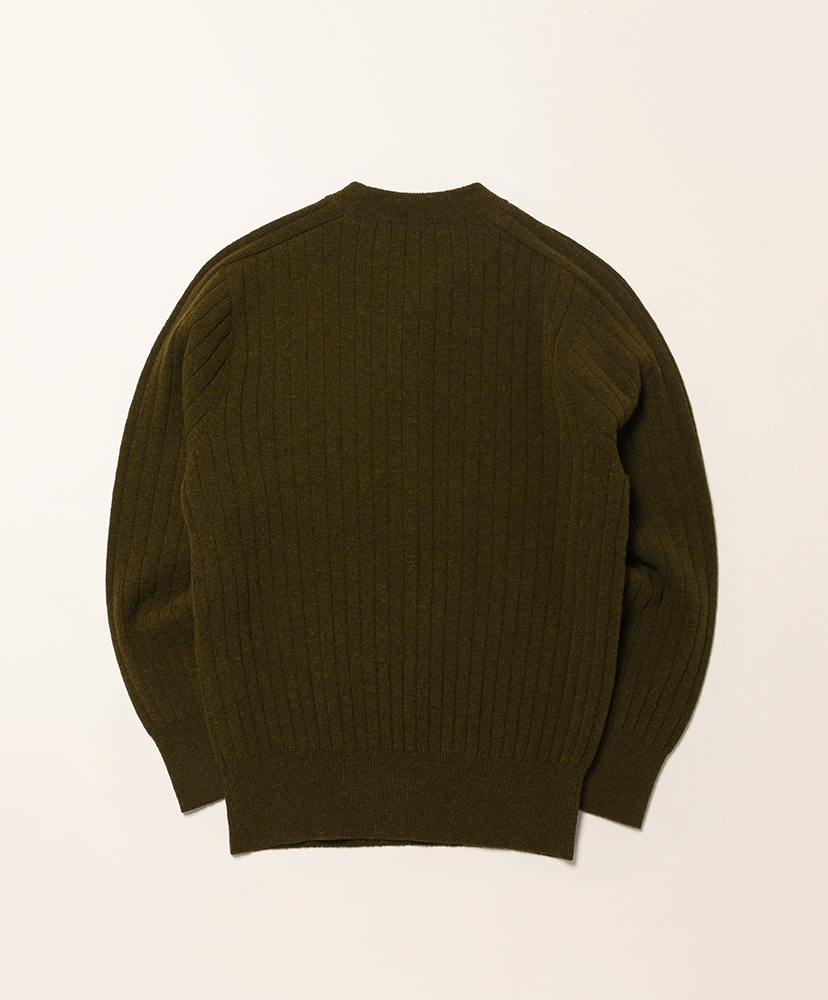 Saddle Shoulder Half Zip Olive Khaki/オリーブカーキ M(MEN)