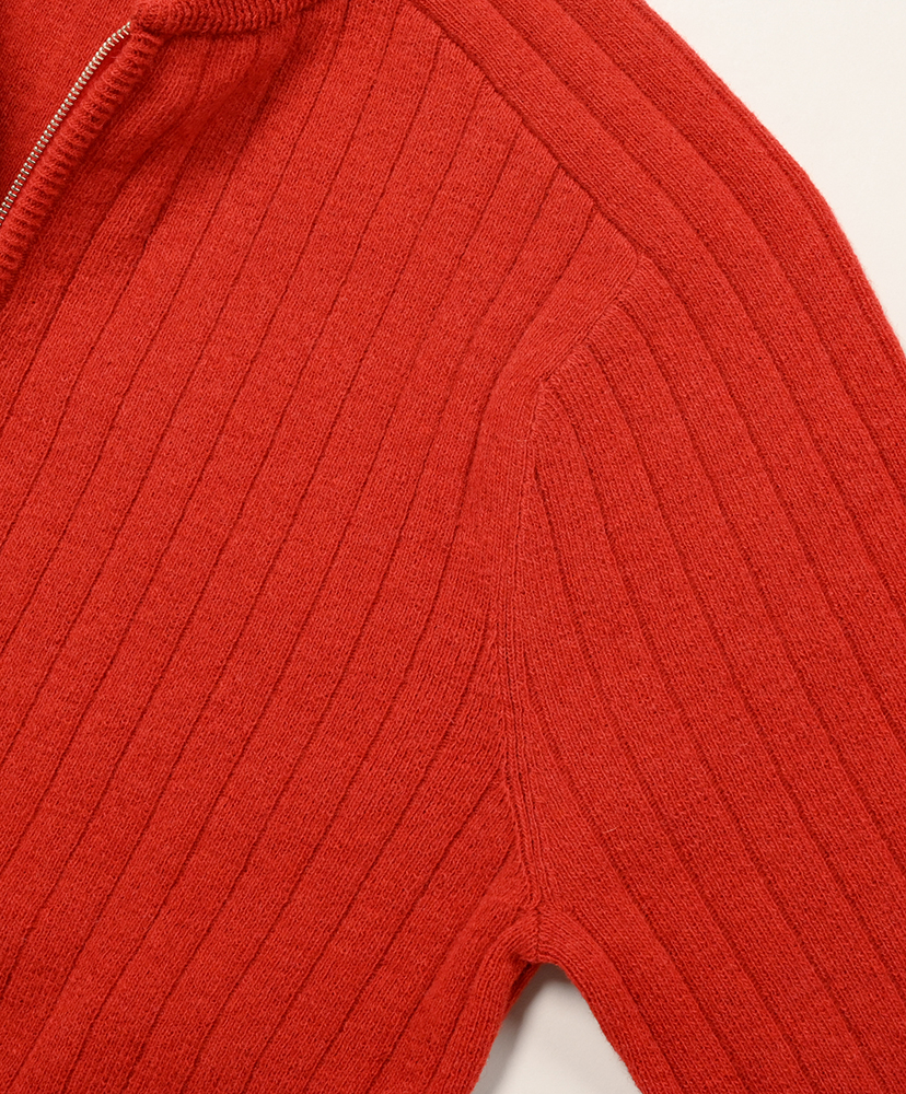 Saddle Shoulder Half Zip Red/レッド L(MEN)