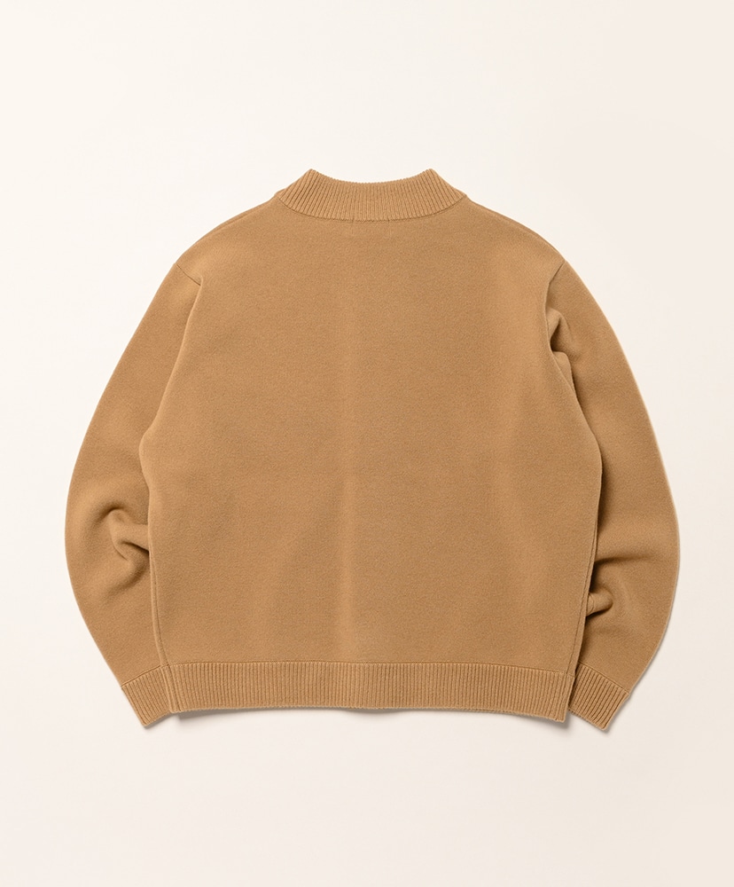 Crew Neck Cardigan Camel/キャメル 46(MEN)