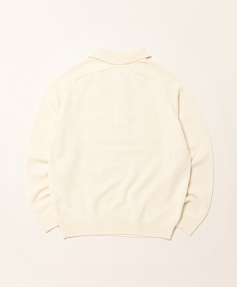 Saddle Sleeve Polo White / ホワイト 46(MEN)