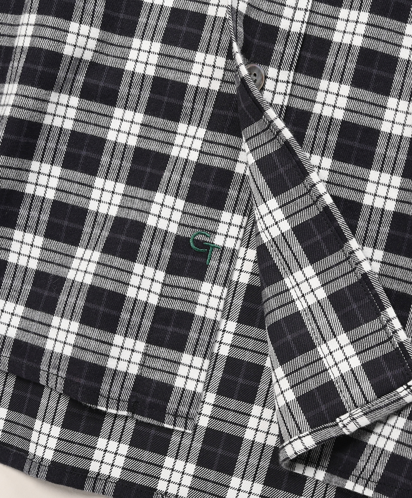 Minimal Classic Shirts Black×White/ブラック×ホワイト 46(MEN)