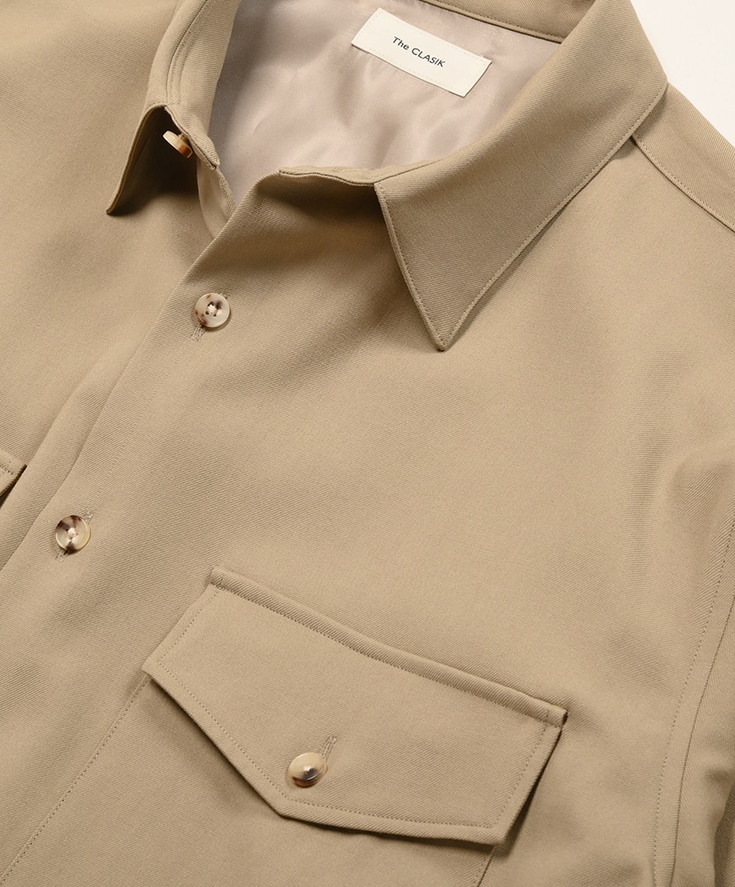 Double Pocket Shirts Beige / ベージュ 46(MEN)