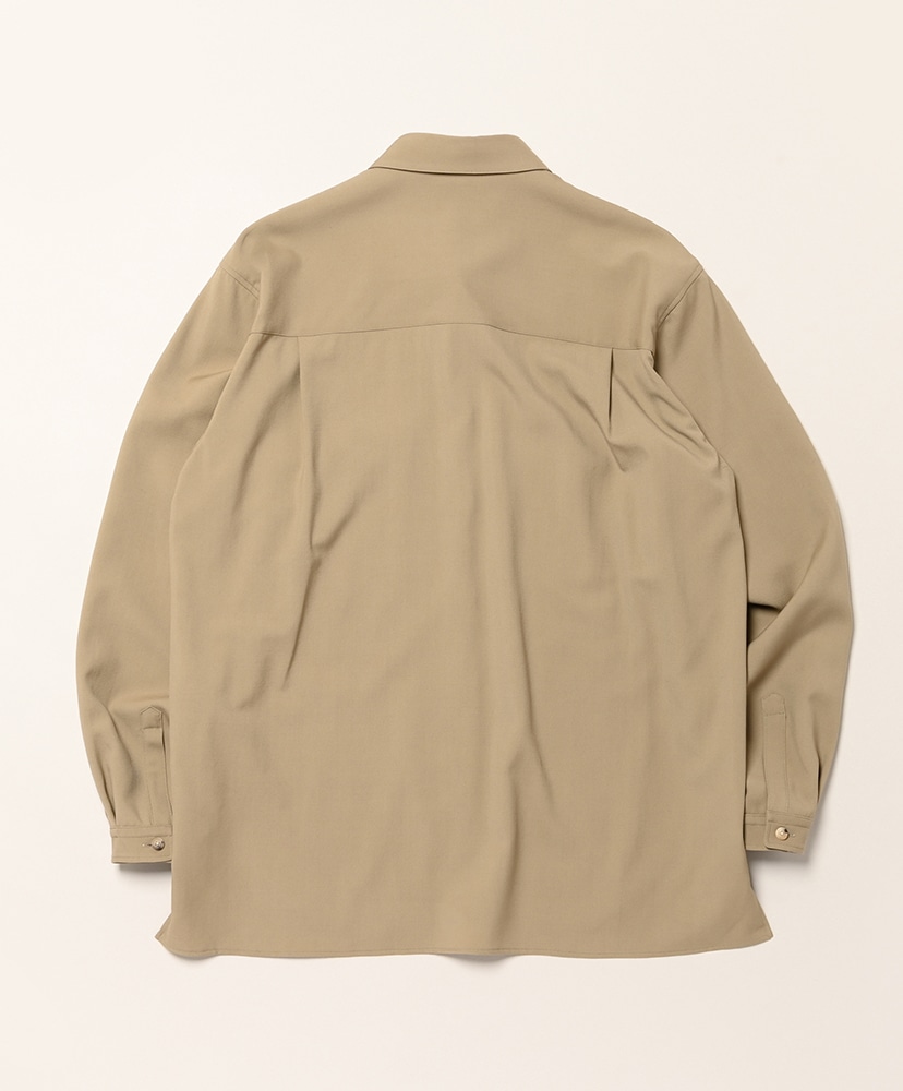 Double Pocket Shirts Beige / ベージュ 46(MEN)