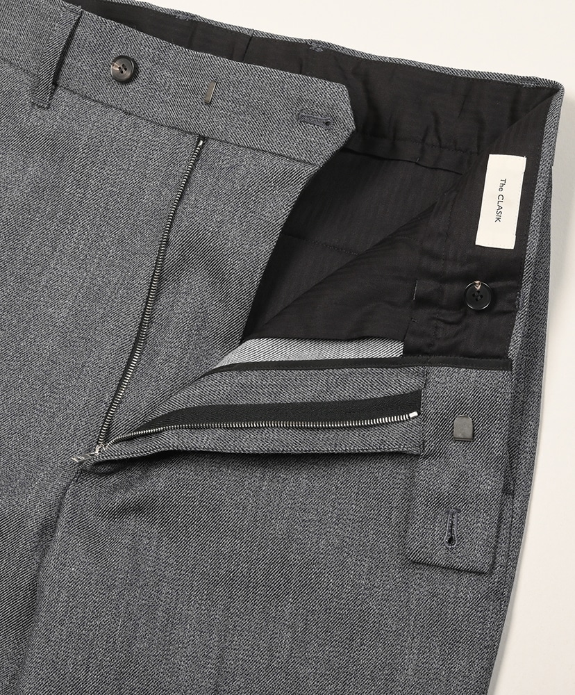 Wide Leg Tailored Trouser Navy/ネイビー 44(MEN)