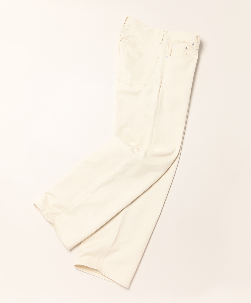 Wide Leg Trouser White / ホワイト 44(MEN)
