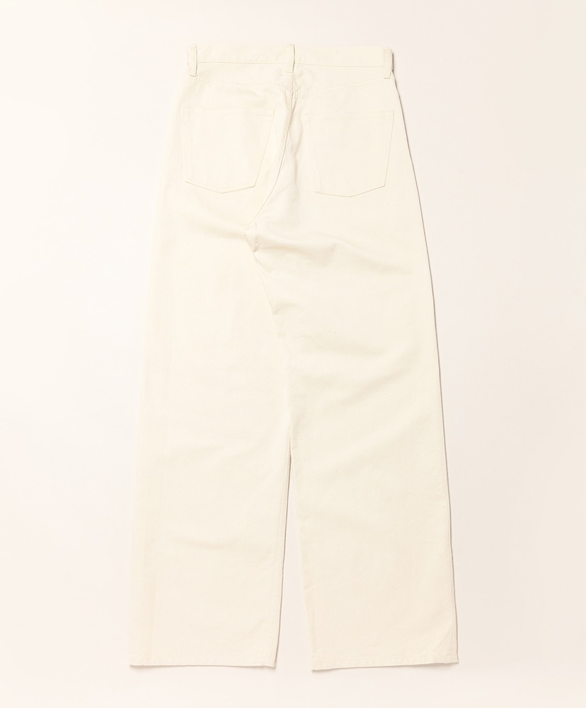Wide Leg Trouser White / ホワイト 44(MEN)
