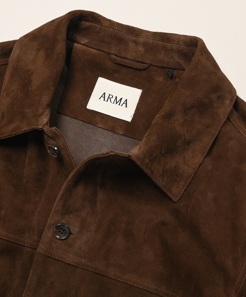 Jaden Goat Suede Mud Brown/マッドブラウン 48(MEN)