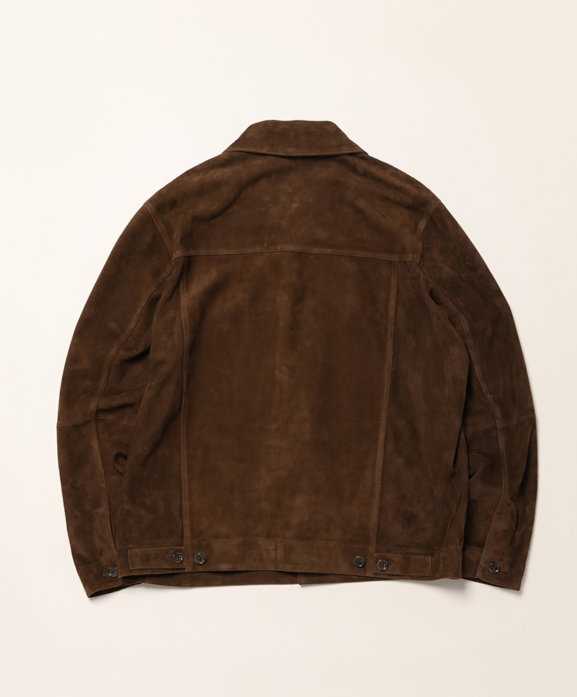 Jaden Goat Suede Mud Brown/マッドブラウン 48(MEN)