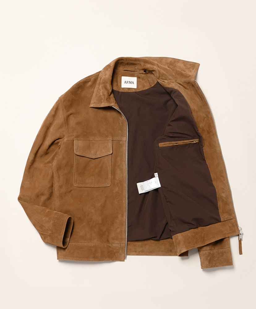 Kale Goat Suede Carob Brown/キャロブブラウン 48(MEN)