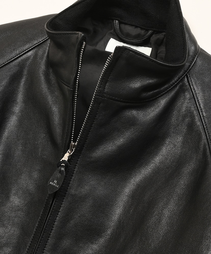 Lambleather Weekend jacket Black/ブラック 1(MEN)