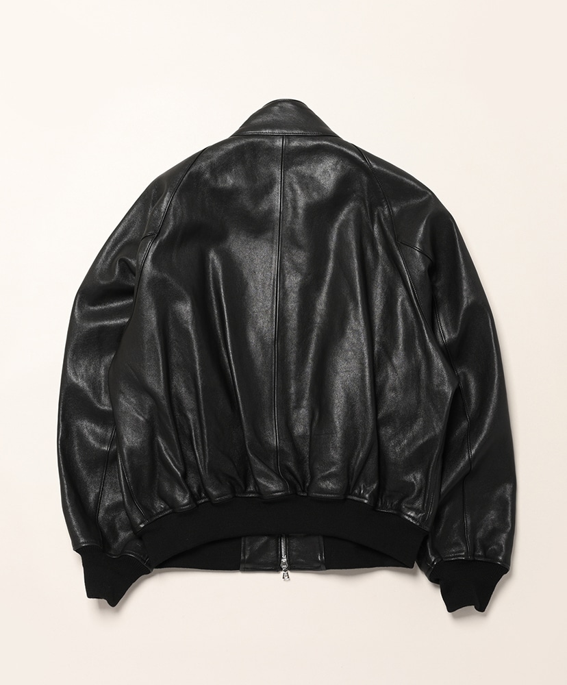 Lambleather Weekend jacket Black/ブラック 1(MEN)