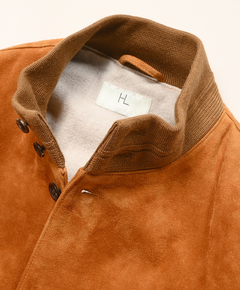Goatsuede Sports Jacket Brown/ブラウン 2(MEN)