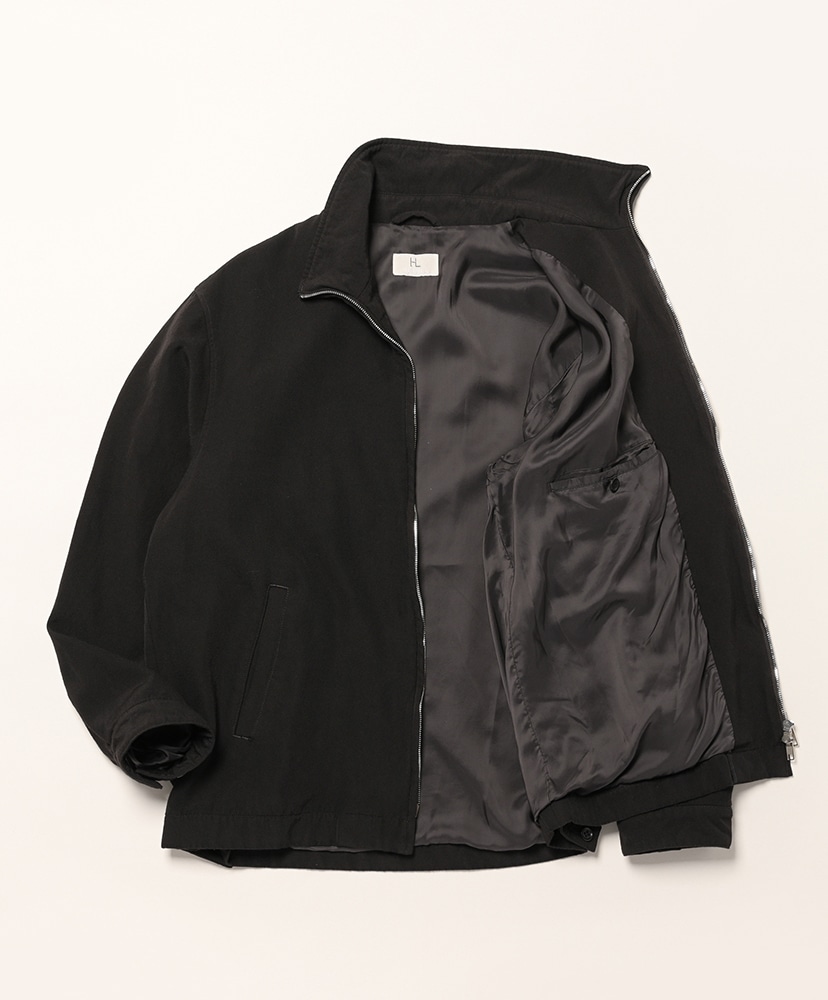 Backsatin Zip-up Jacket Brown/ブラウン 1(MEN)