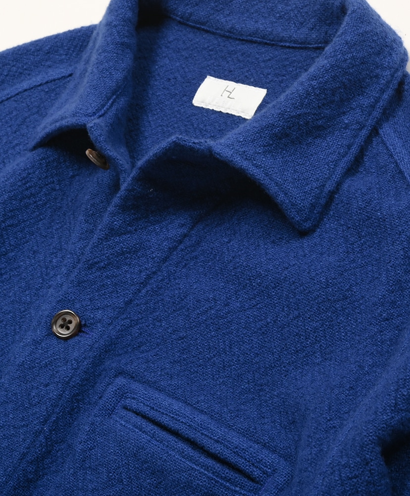 Rigidwool Jac-shirt Blue/ブルー 0(MEN)