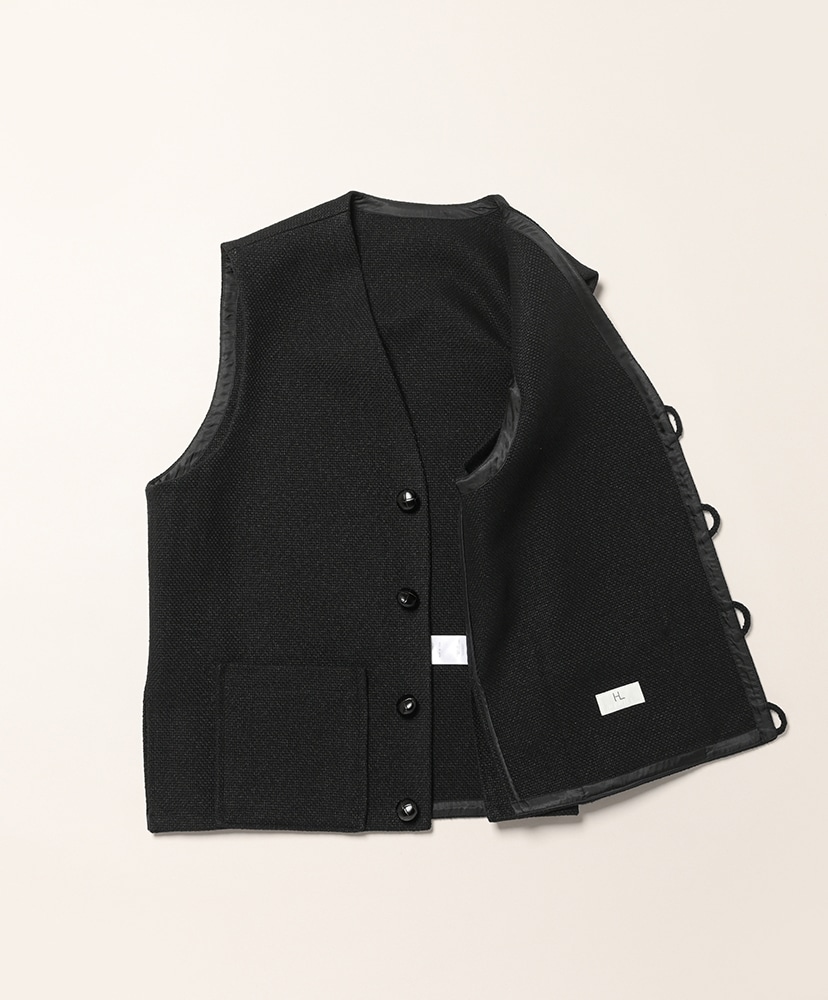 Cashmerelinemat Chimayovest Black/ブラック 1(MEN)