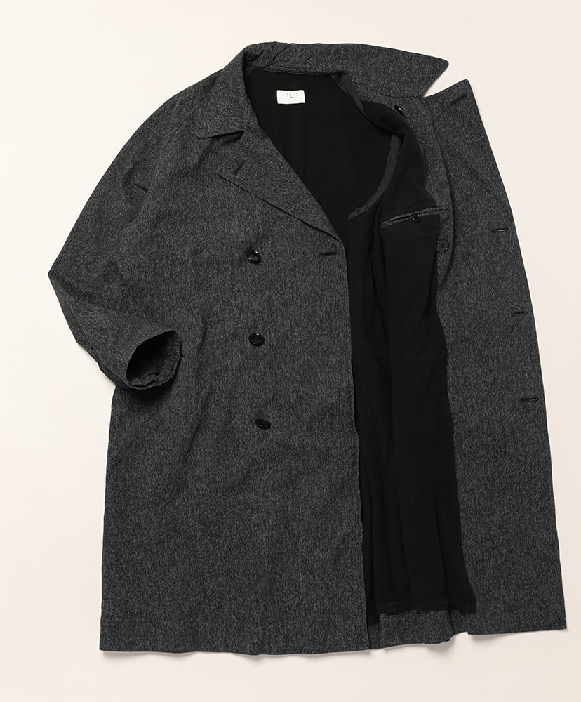 Blackchambray Classic coat Black/ブラック 2(MEN)