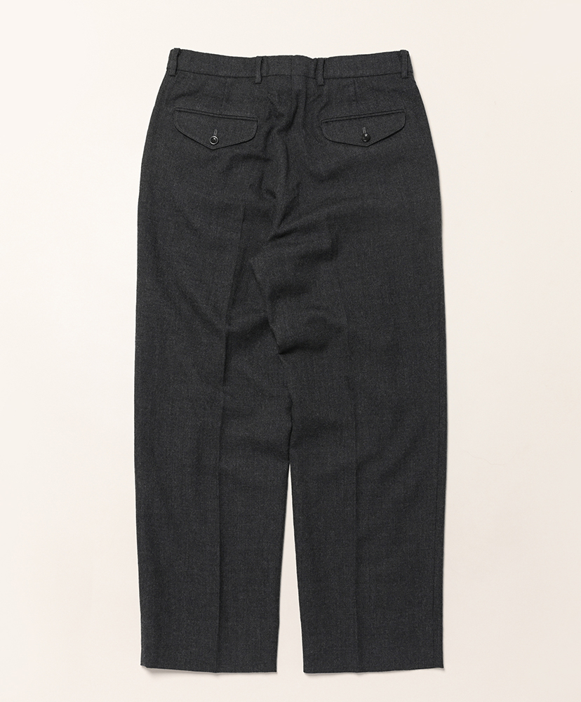 Saxony Trousers Charcoal/チャコール 2(MEN)