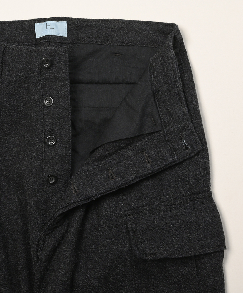 C/W Indigoherringbone Junglefatiguepants Charcoal/チャコール 2(MEN)