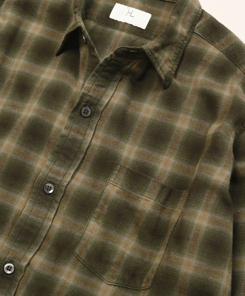 Check Work Shirt Green/グリーン 0(WOMEN)