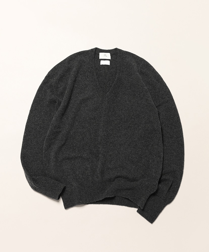 Hanshancashmere V-neck(0(WOMEN) Brown/ブラウン): HERILL