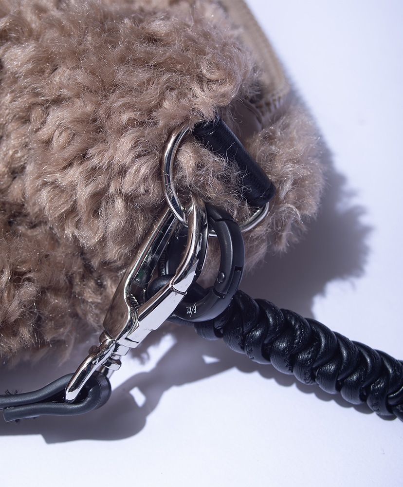Boa Shoulder Poach Beige/ベージュ F