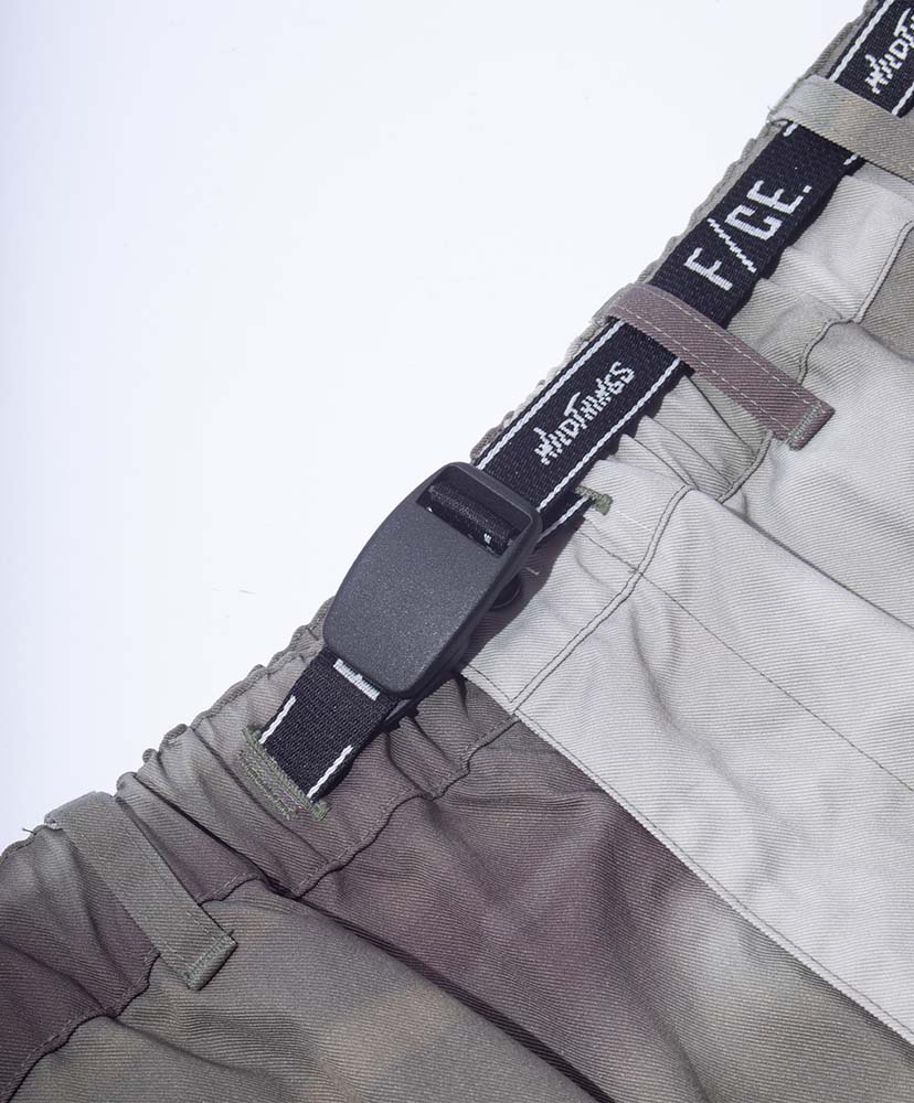 Birch Camo Sculptural Form Trouser Impression by F/CE. Camo/カモ L(MEN)