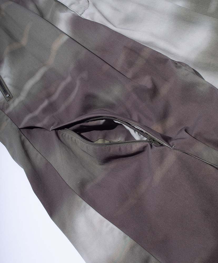 Birch Camo Sculptural Form Trouser Impression by F/CE. Camo/カモ L(MEN)