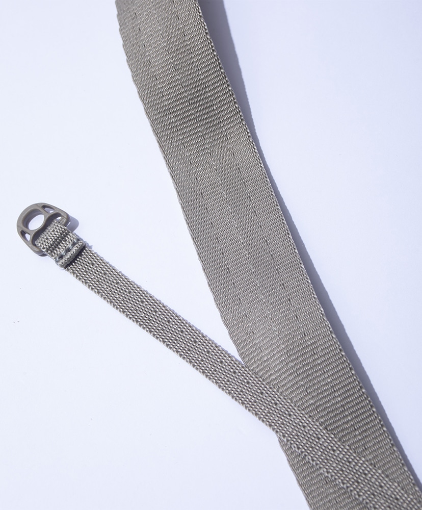 Textured Twill Horn Mini Shoulder Bag Beige/ベージュ FREE