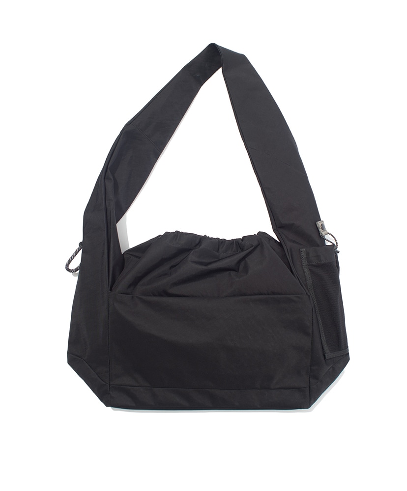 Textured Twill Furoshiki 2way Shoulder Black/ブラック FREE
