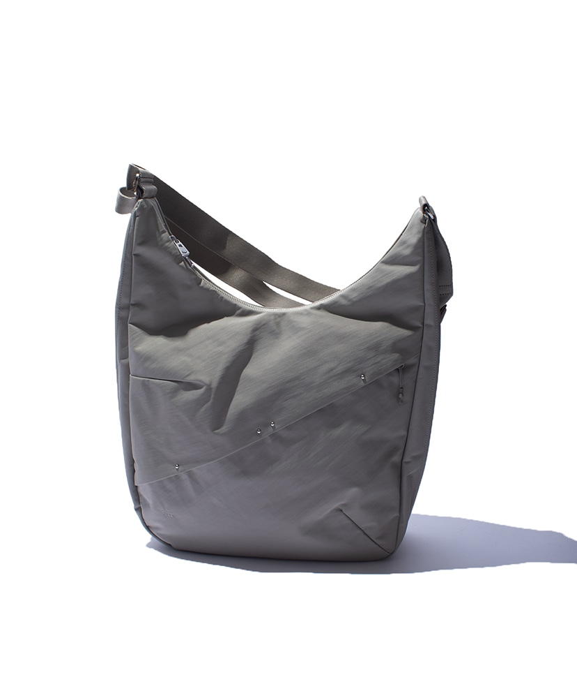 Textured Twill Shoulder Tote Beige/ベージュ FREE