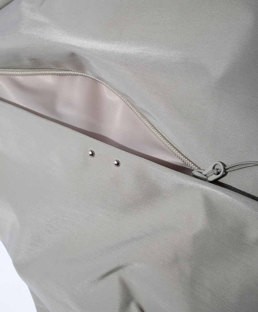 Textured Twill Shoulder Tote Beige/ベージュ FREE