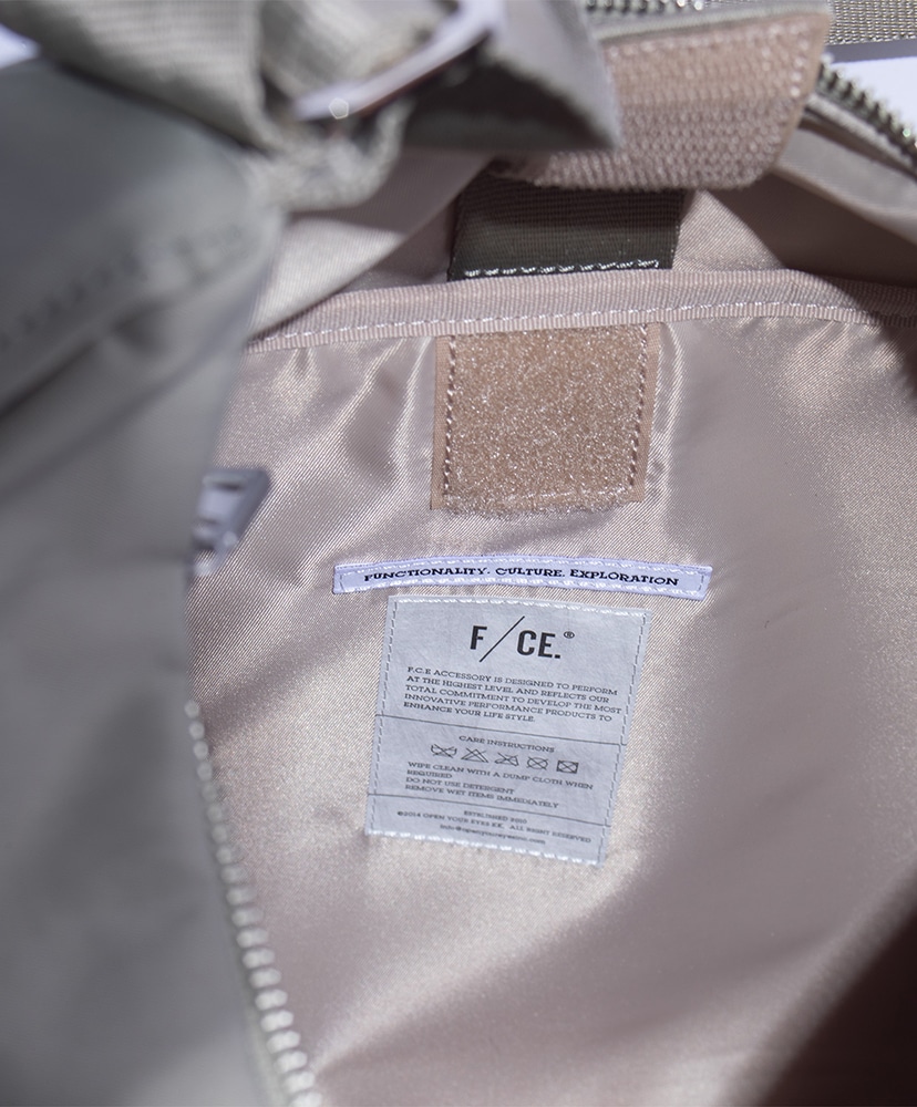 Textured Twill Shoulder Tote Beige/ベージュ FREE