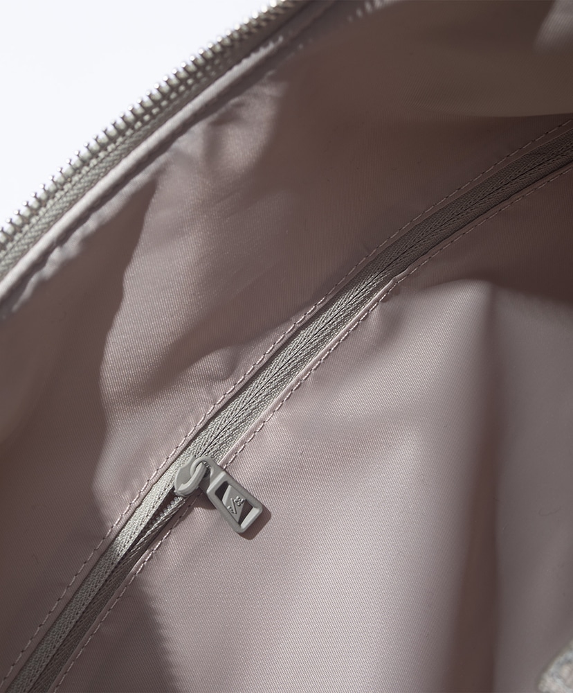 Textured Twill Shoulder Tote Beige/ベージュ FREE
