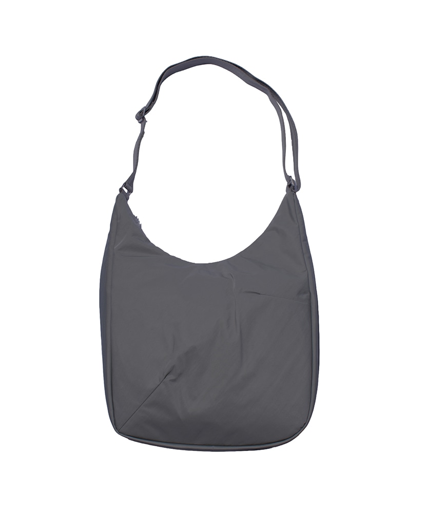 Textured Twill Shoulder Tote Charcoal/チャコール FREE