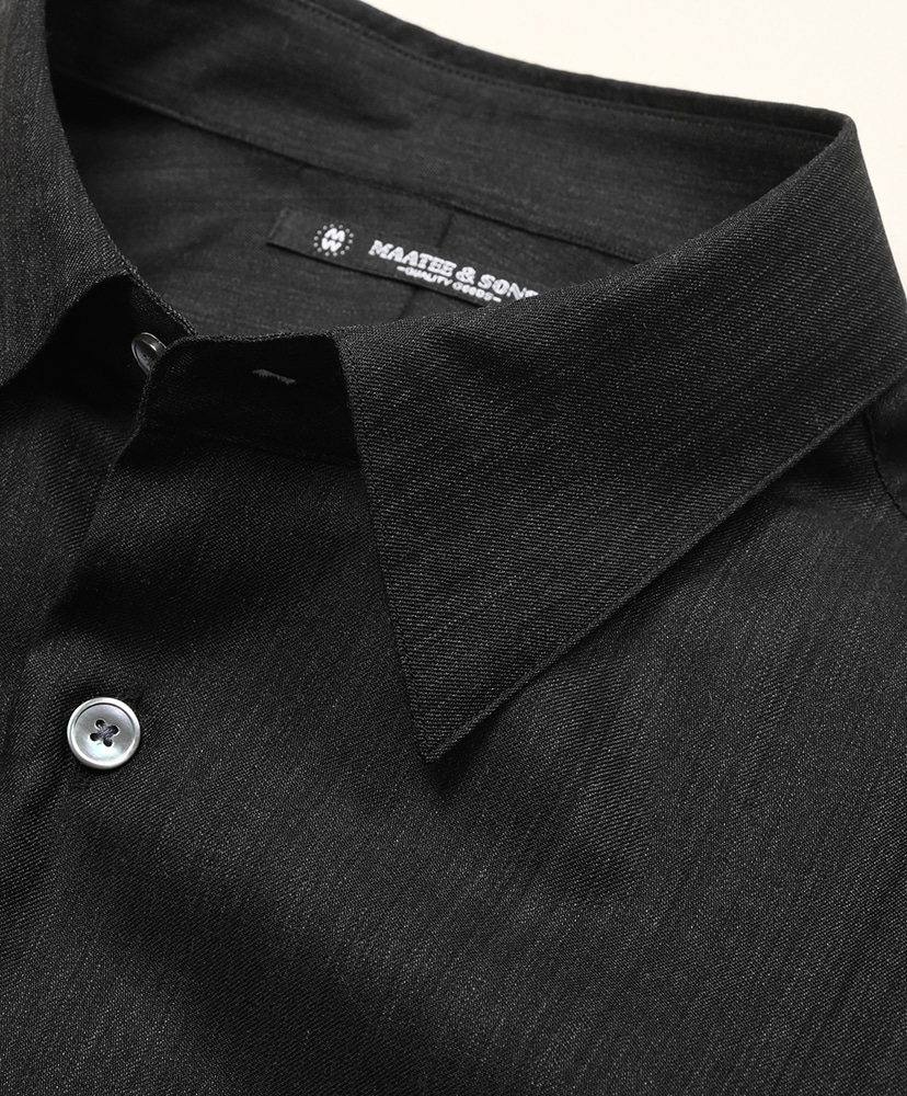 short ponit shirts 改HWOOL Charcoal/チャコール 1(MEN)