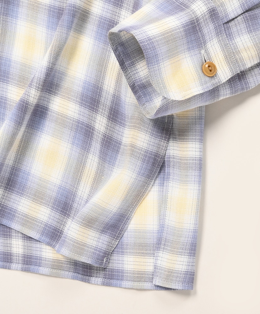 Op Collor Shirts Rayon Silk White Ombre White/ ホワイト 1(MEN)