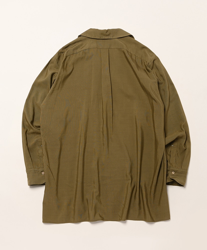 PULL OVER SHIRTS KHAKI OX Khaki/カーキ 2(MEN)