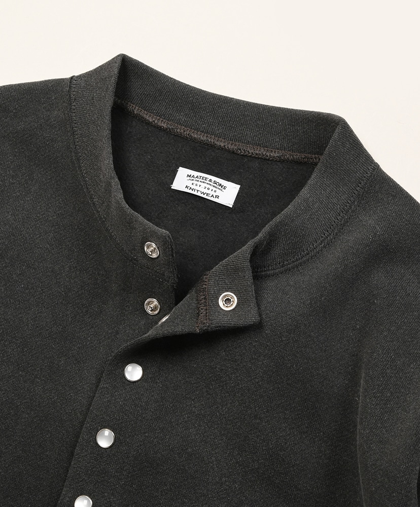 SNAP CARDIGAN Fade Black/フェードブラック 1(MEN)