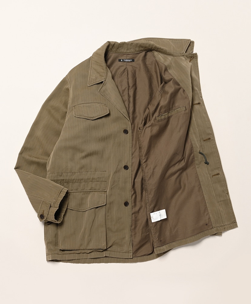 ドゥルン ARMY JACKET Khaki/カーキ 1(MEN)