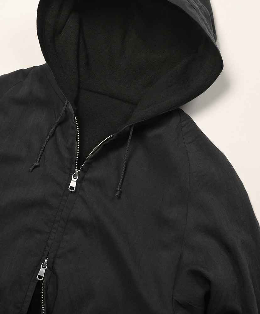 H/A Wool Hood Blouson Chacoal/チャコール 1(MEN)