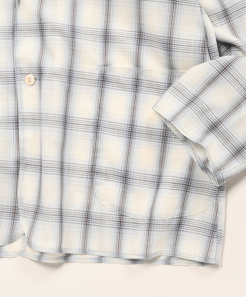 LOFTMAN別注 50th 折って折ってシャツジャケット H WOOL Chocomint/チョコミント 1(MEN)