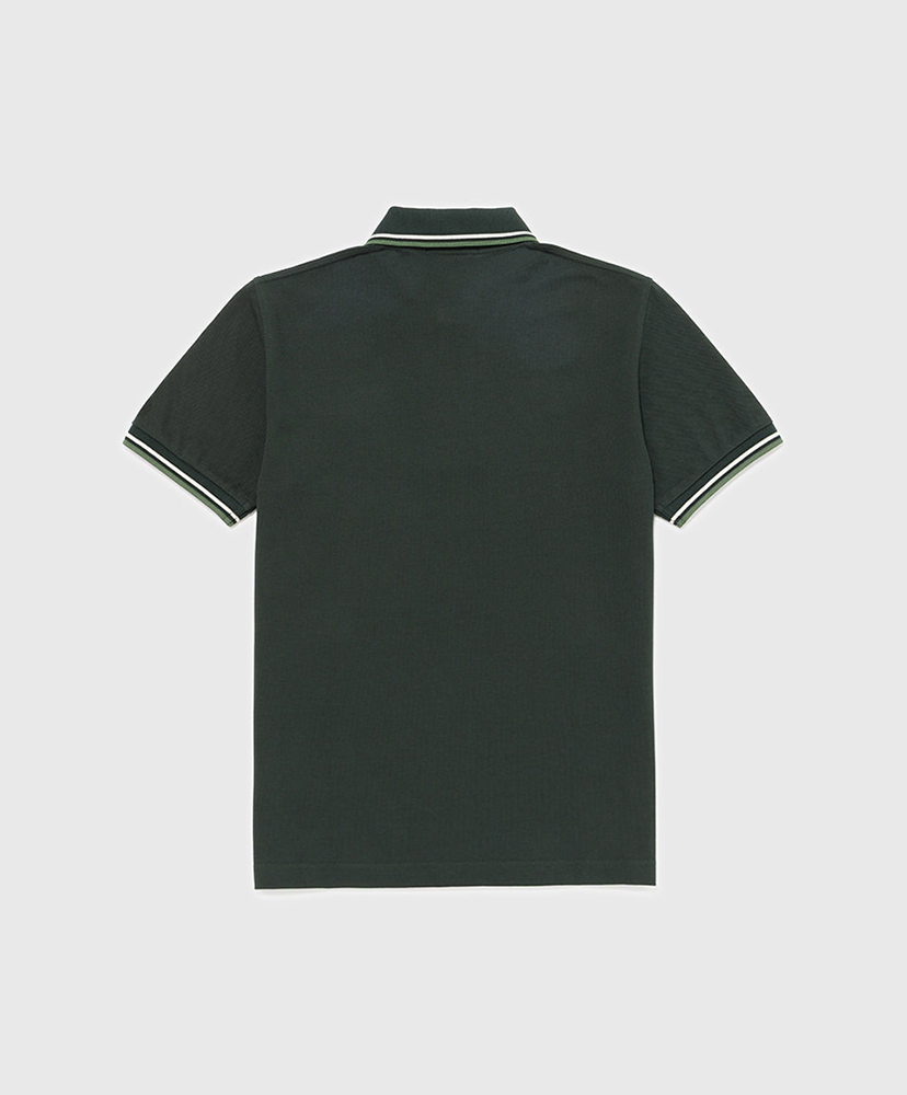 The Original Twin Tipped Fred Perry Shirt Grassroots×White×Green/グラスルーツ×ホワイト×グリーン 40(MEN)