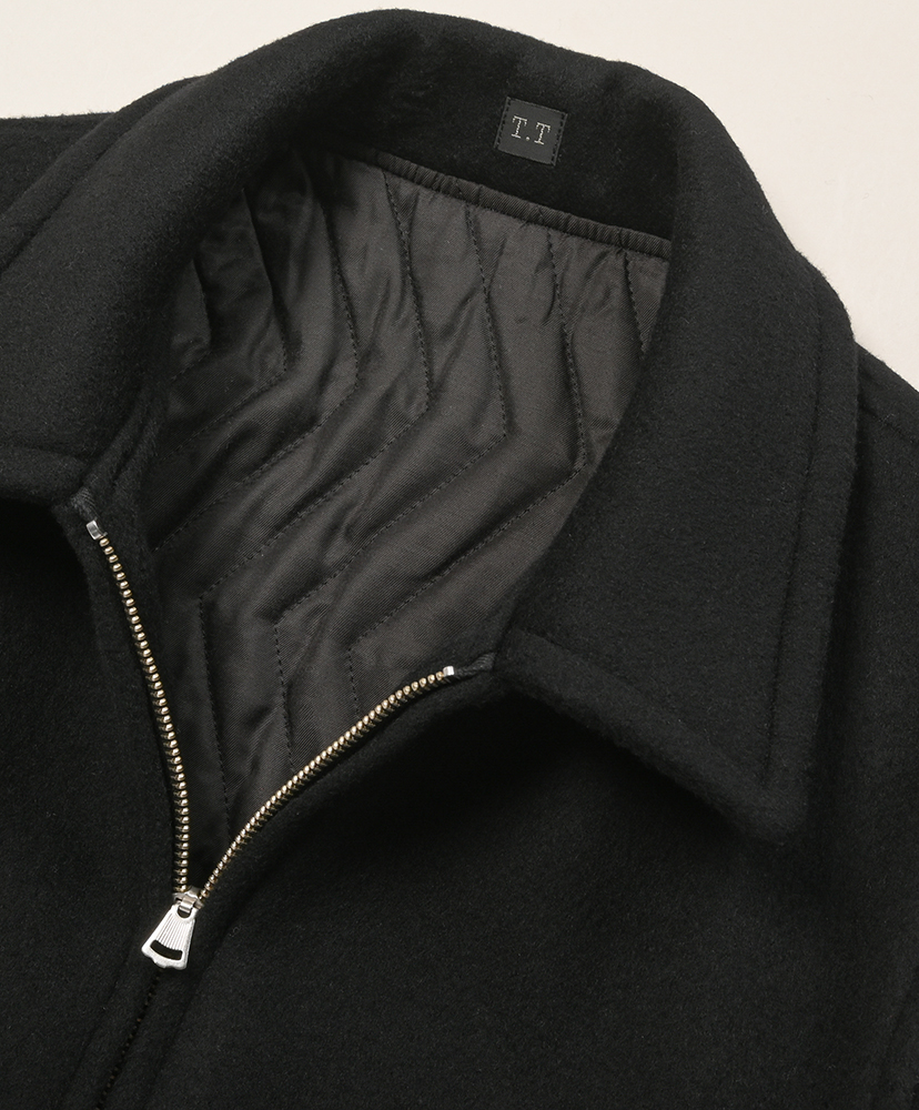 Lot.332 Leather-Piped Cuff Sports Jacket Black/ブラック 40(MEN)