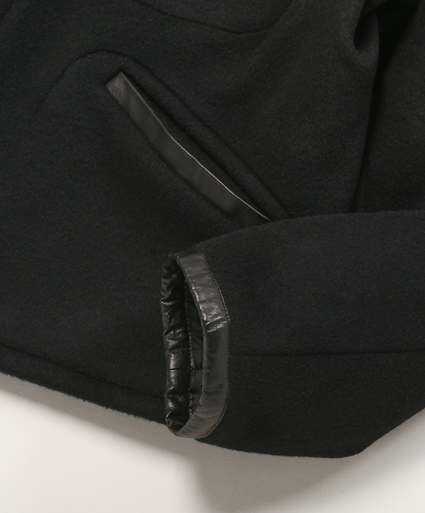 Lot.332 Leather-Piped Cuff Sports Jacket Black/ブラック 40(MEN)