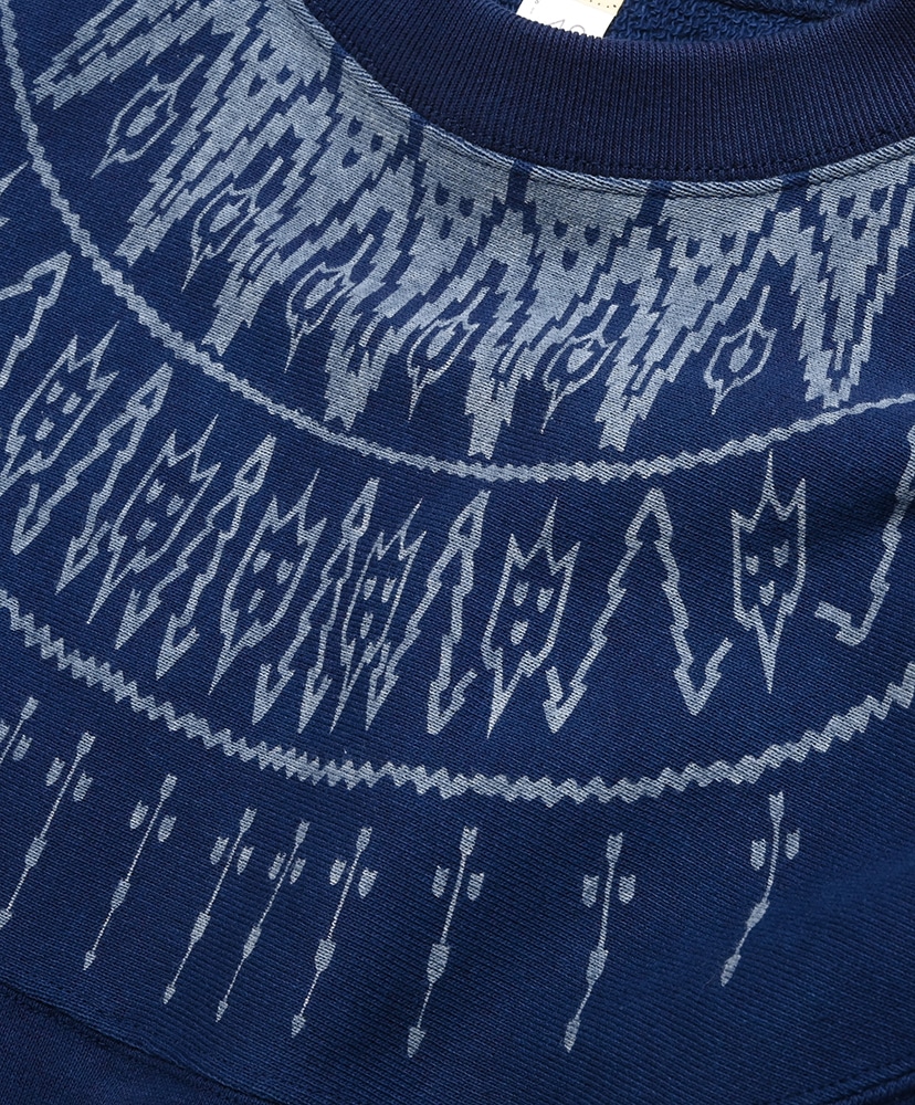 Lot. 624 Nordic Pattern Sweatshirt Indigo/インディゴ 40(MEN)