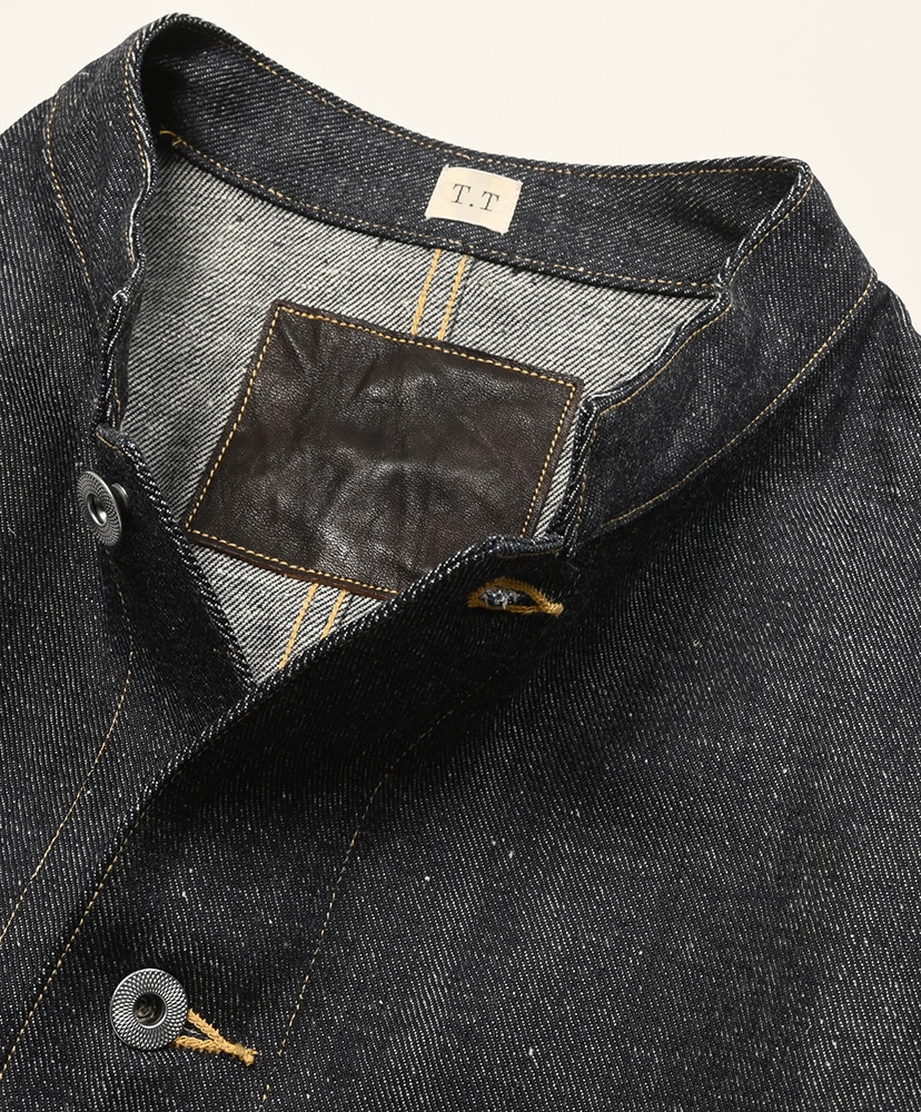 Lot.706 Stand Collar Denim Jacket Raw Indigo/ロウインディゴ 38(MEN)