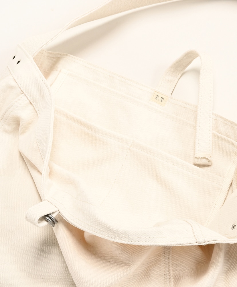 Lot.018 News Boy Bag Small(OS Black/ブラック): T.T