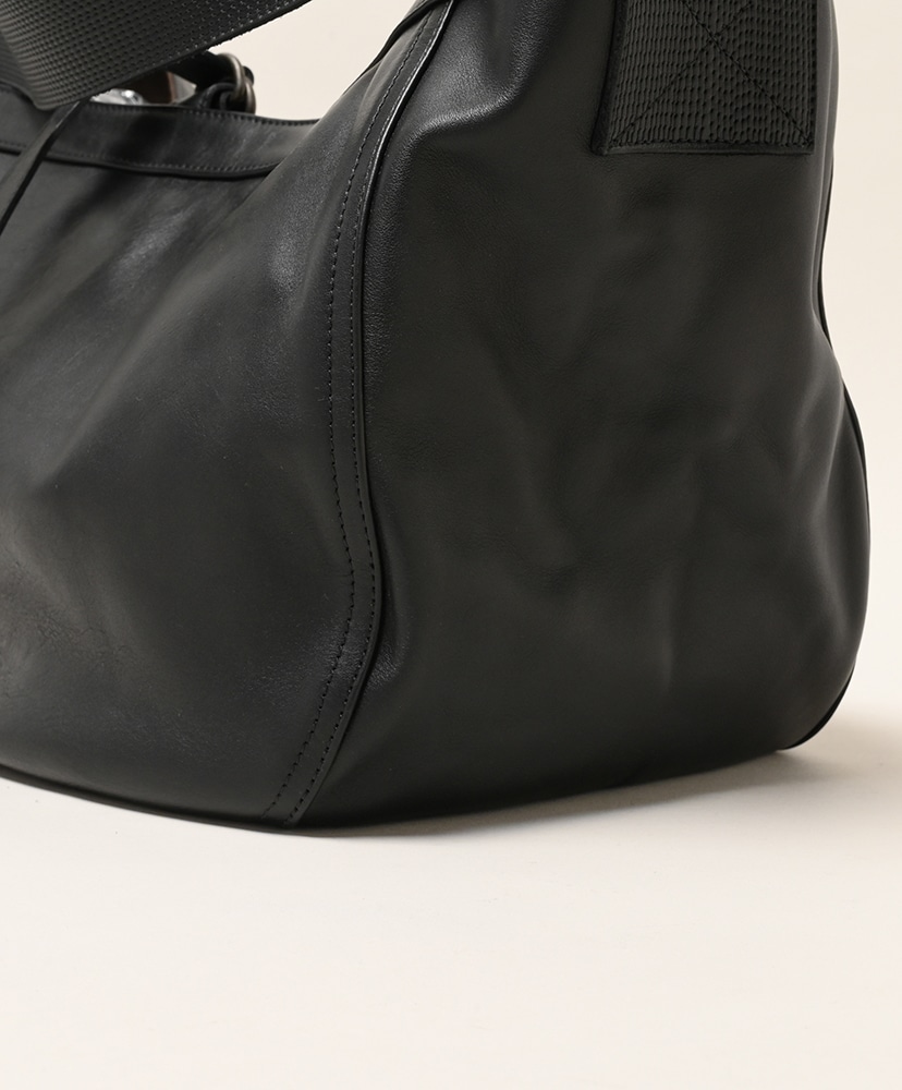 LOT.004 Newsboy Bag -Cow Leather Black Leather/ブラックレザー OS